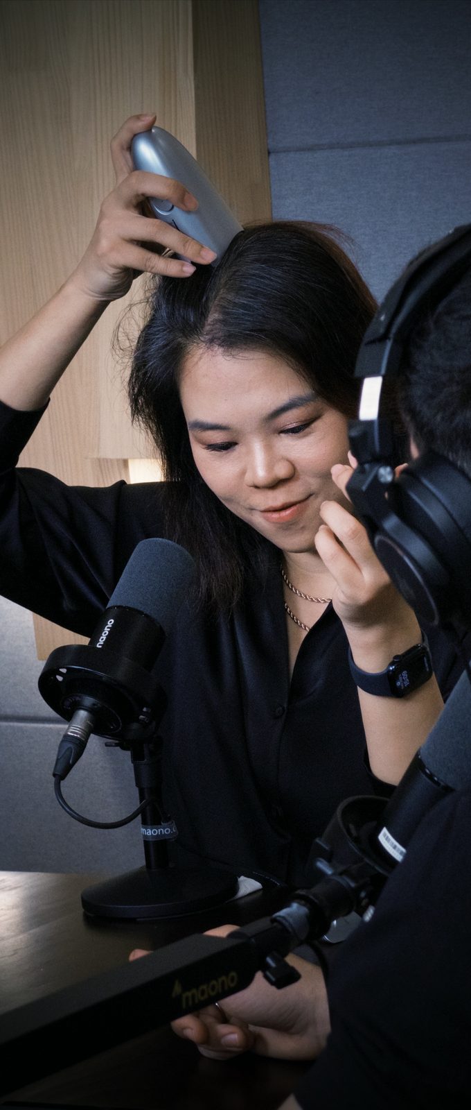 Denise Wu demonstrating the rootique DUO