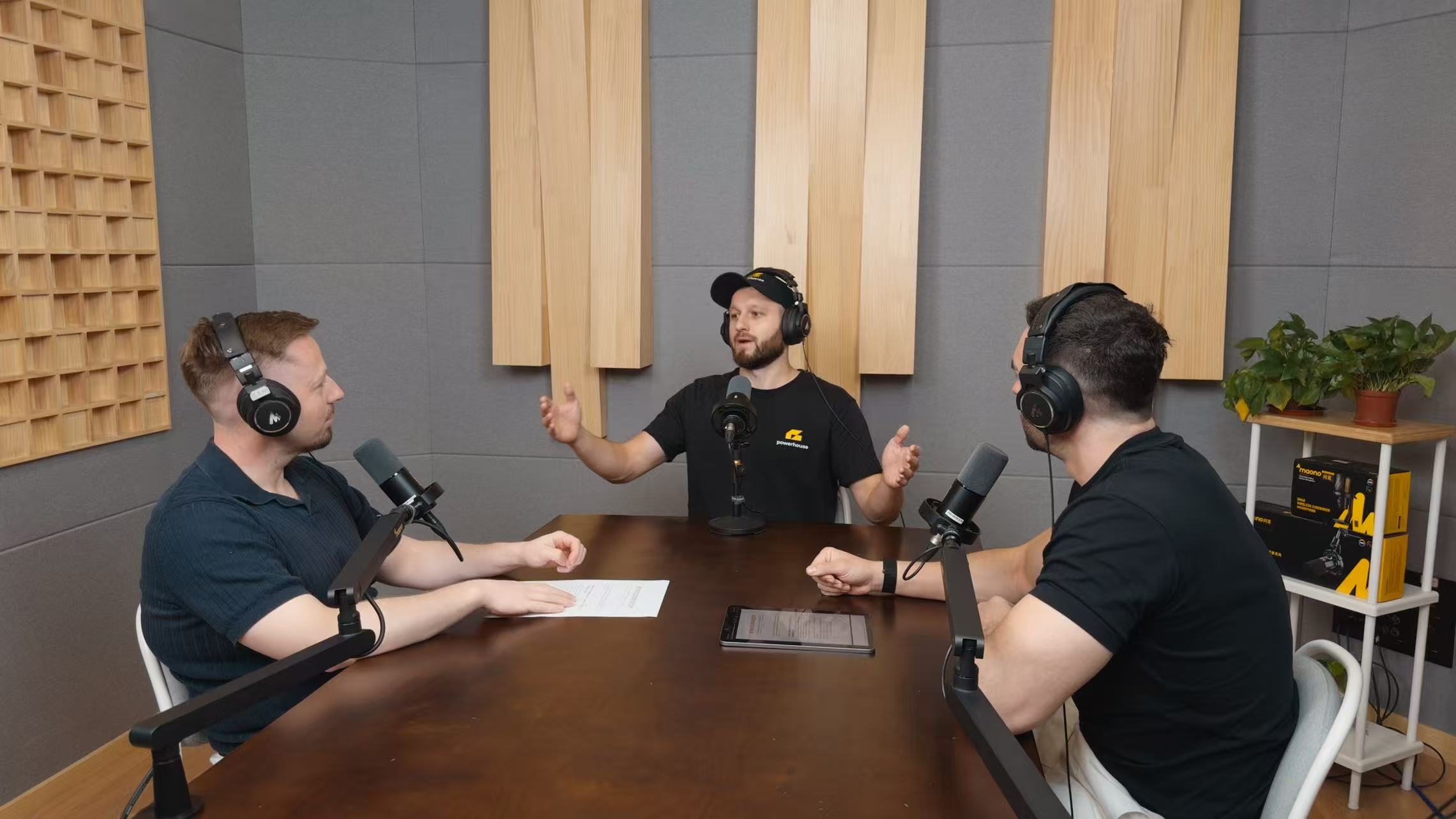 Ryan Dunwoody with Thomas and Michael